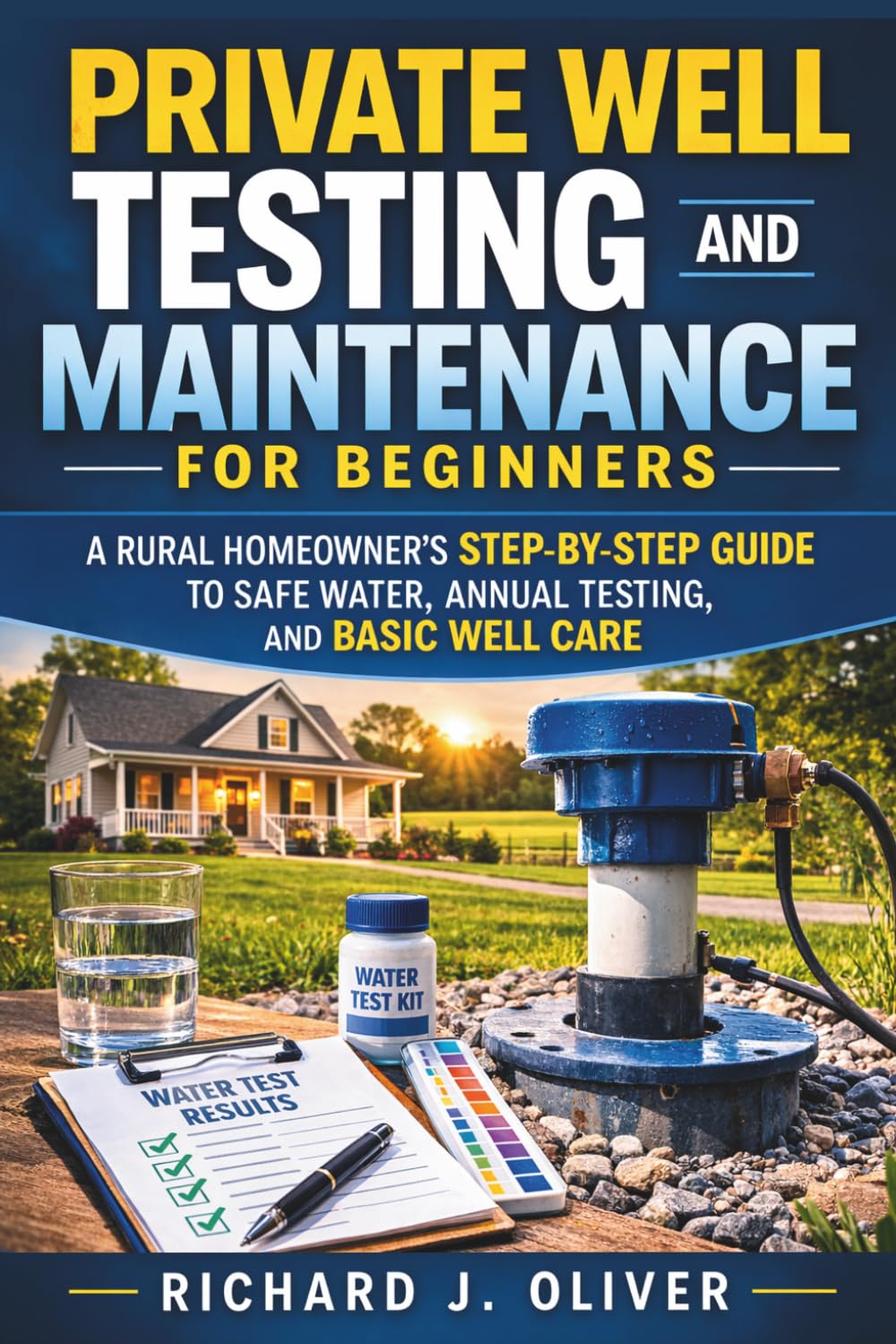 Private Well Testing and Maintenance for Beginners: A Rural Homeowner’s Step-by-Step Guide to Safe Water, Annual Testing, and Basic Well Care