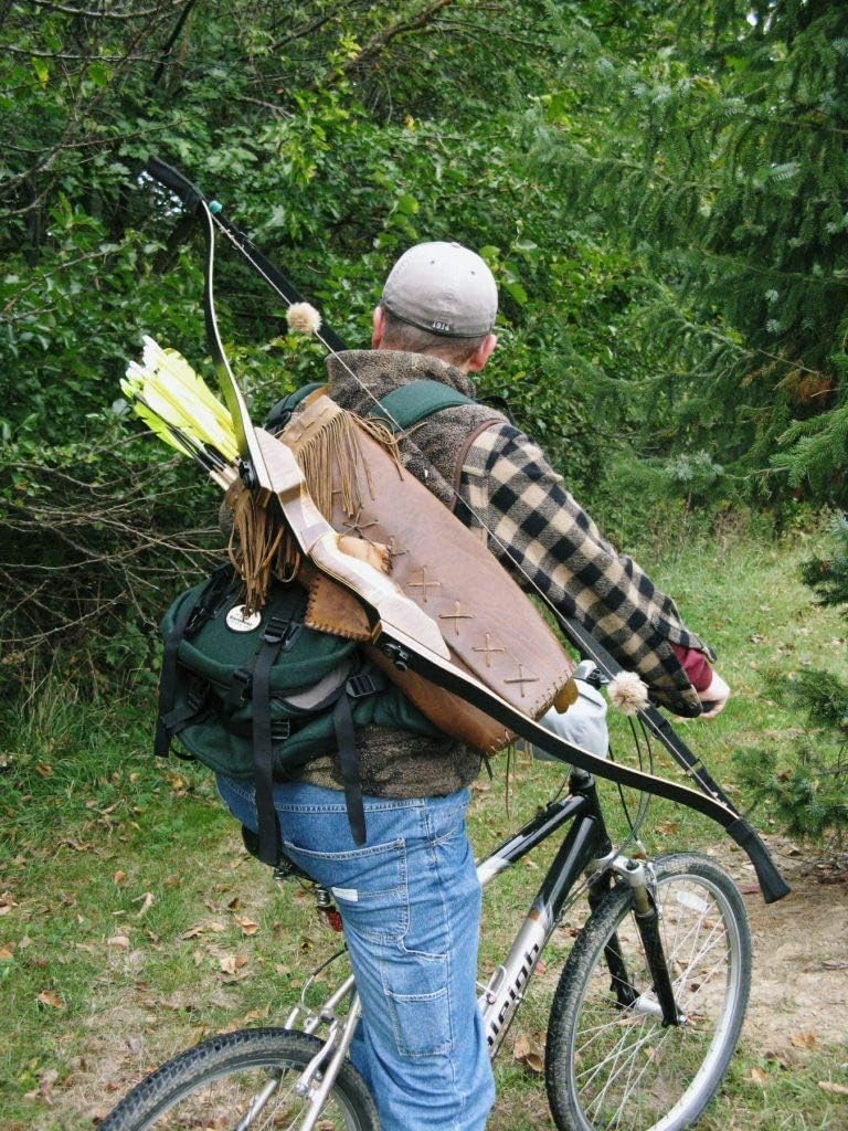 Handsfree Archery Sling for Traditional Bows. Longbow, Self Bow, Recurve Bow, Elk Hunting