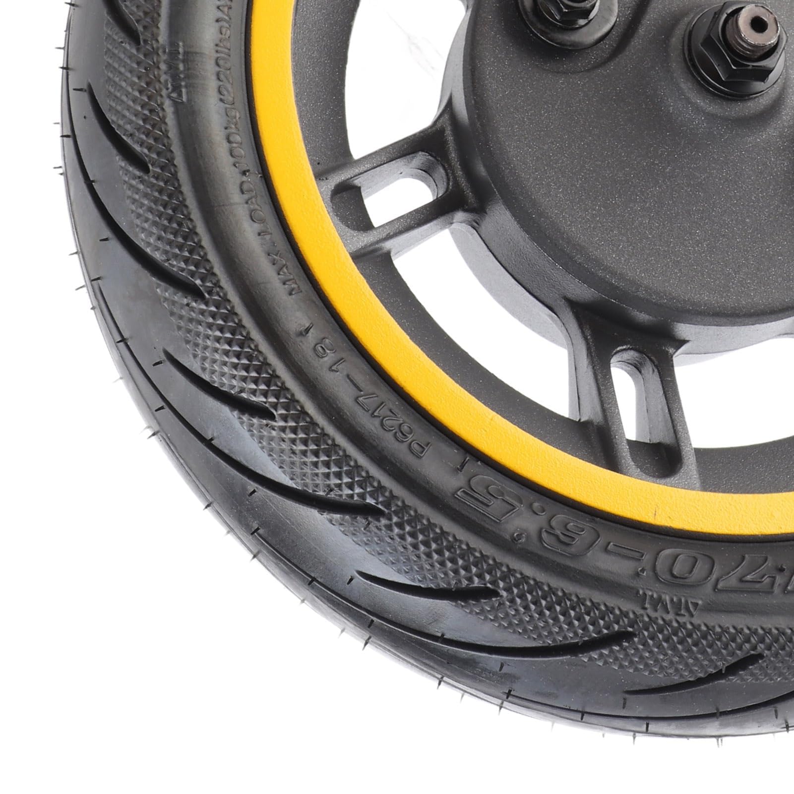 Pneumatico Ruota Anteriore 10 Pollici 60/70-6.5, Sostituzione Diretta per Scooter Elettrico, per Tratti Urbani e Pendolari