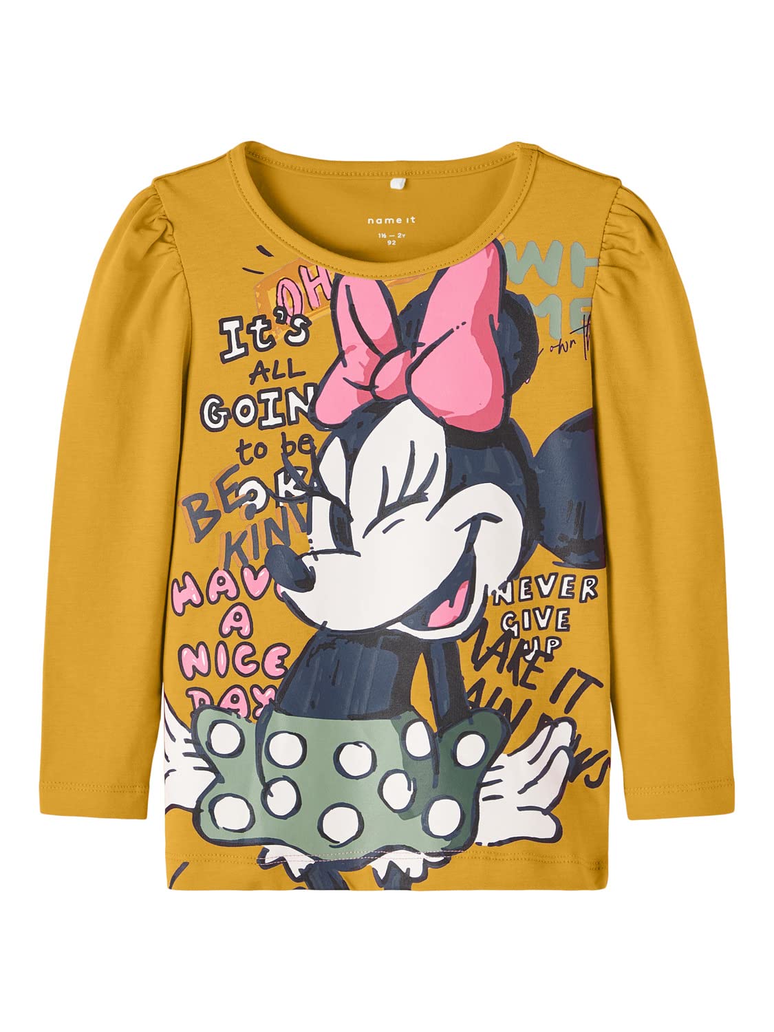 NMFSISA MINNIE LS TOP WDI Tişört Kız çocuk
