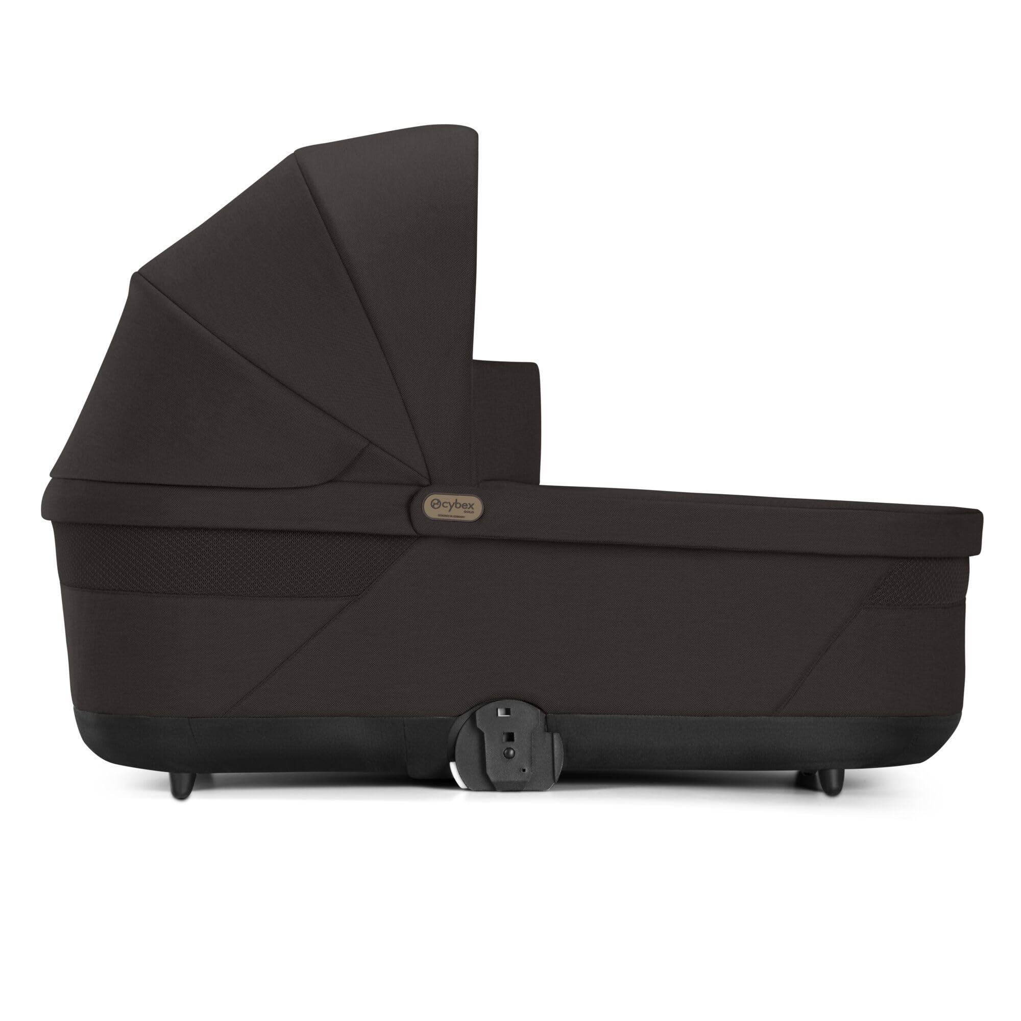 Cybex Capazo Gold COT S Lux, Desde el Nacimiento hasta los 6 Meses Aprox. (máx. 9 kg), Balios S Lux y Talios S Lux, Chocolate Brown