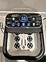 Ranjova Foot Spa Electric Rotary Massage, with Touchscreen Pro Color Display, Collapsible Foot Bath with Heat, Bubble,Remote Control, Adjustable Temp Control, and 24 Motorized Shiatsu Massage Balls (Black)