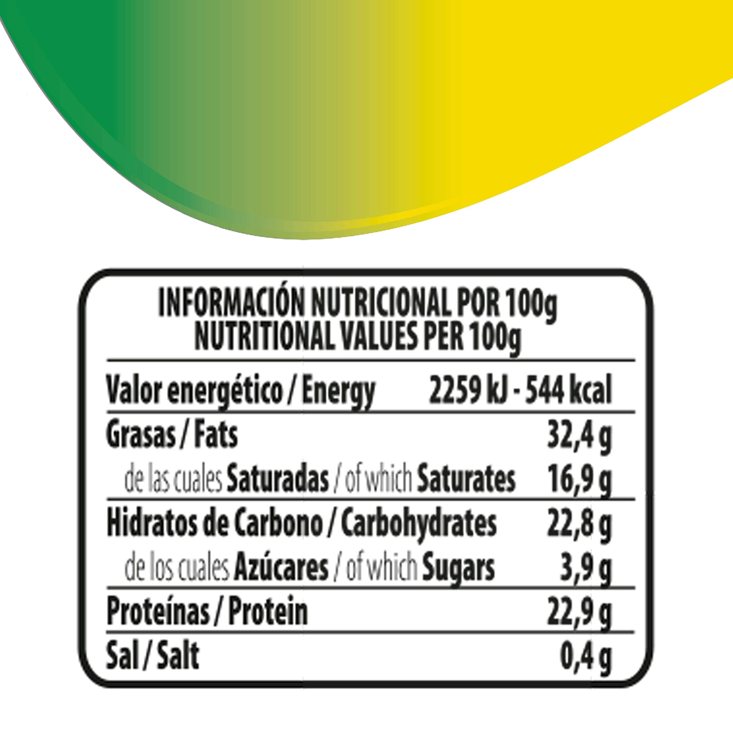 SALYSOL Country Mix Cacahuetes Habas Garbanzos Bola de Maíz Aceite de Girasol Snacks Envasados al Vacío