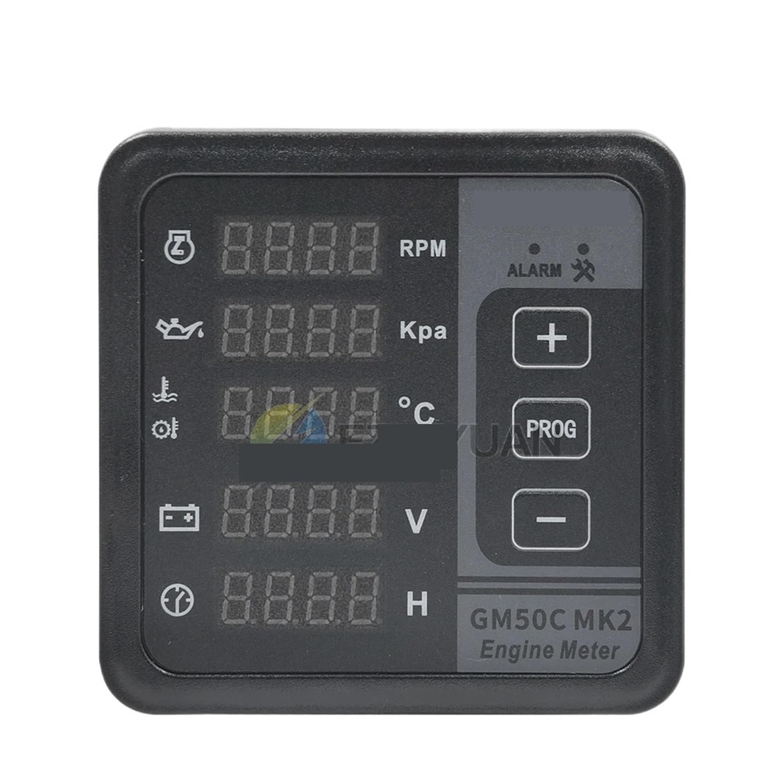 Jdilfunu Gm50c Mk2 Engine Display Multifunction Meter For Generator Parts 1Pcs