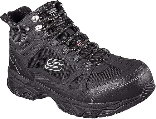 Amazon.com: Skechers Work Ledom - Puntera de acero para hombre : Ropa,  Zapatos y Joyería