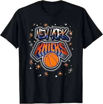 NBA New York Knicks Airbrush Logo T-Shirt