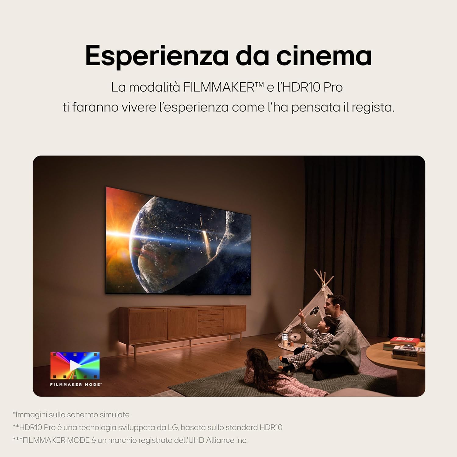 LG UHD 65'', Serie UT8000 2024, 65UT80006LA, Smart TV 4K, Ultra HD, Processore α5 Gen7, 20W, 3 HDMI, HDR10 Pro, Filmmaker Mode, Game Optimizer, Alexa, Wi-Fi, webOS 24, Telecomando Puntatore