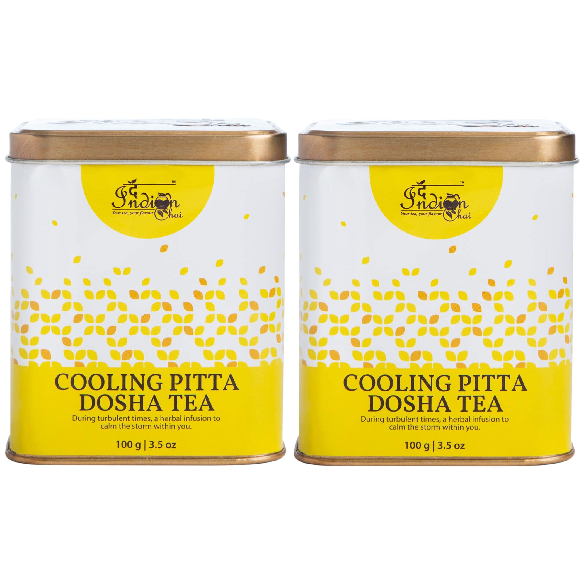 The Indian Chai - Cooling Pitta Dosha Ayurvedic Tea 200g with Brahmi, Amla, Spearmint, Rose Petals etc, Promotes Clear Thinking, Cools Down Mind, Body & Emotions, Ayurvedic Herbal Tea (B079RKFSHD) Amazon Price History, Amazon Price Tracker