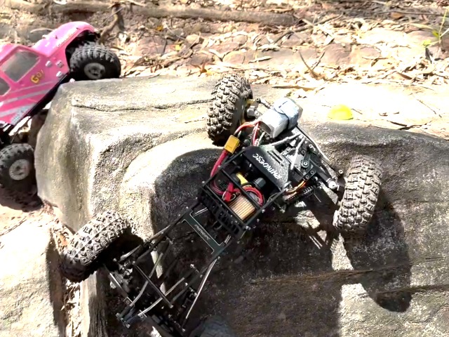 Amazon.com: Rhino RC W1 Chassis 317mm 1/10 Shafty Crawler (Rhino