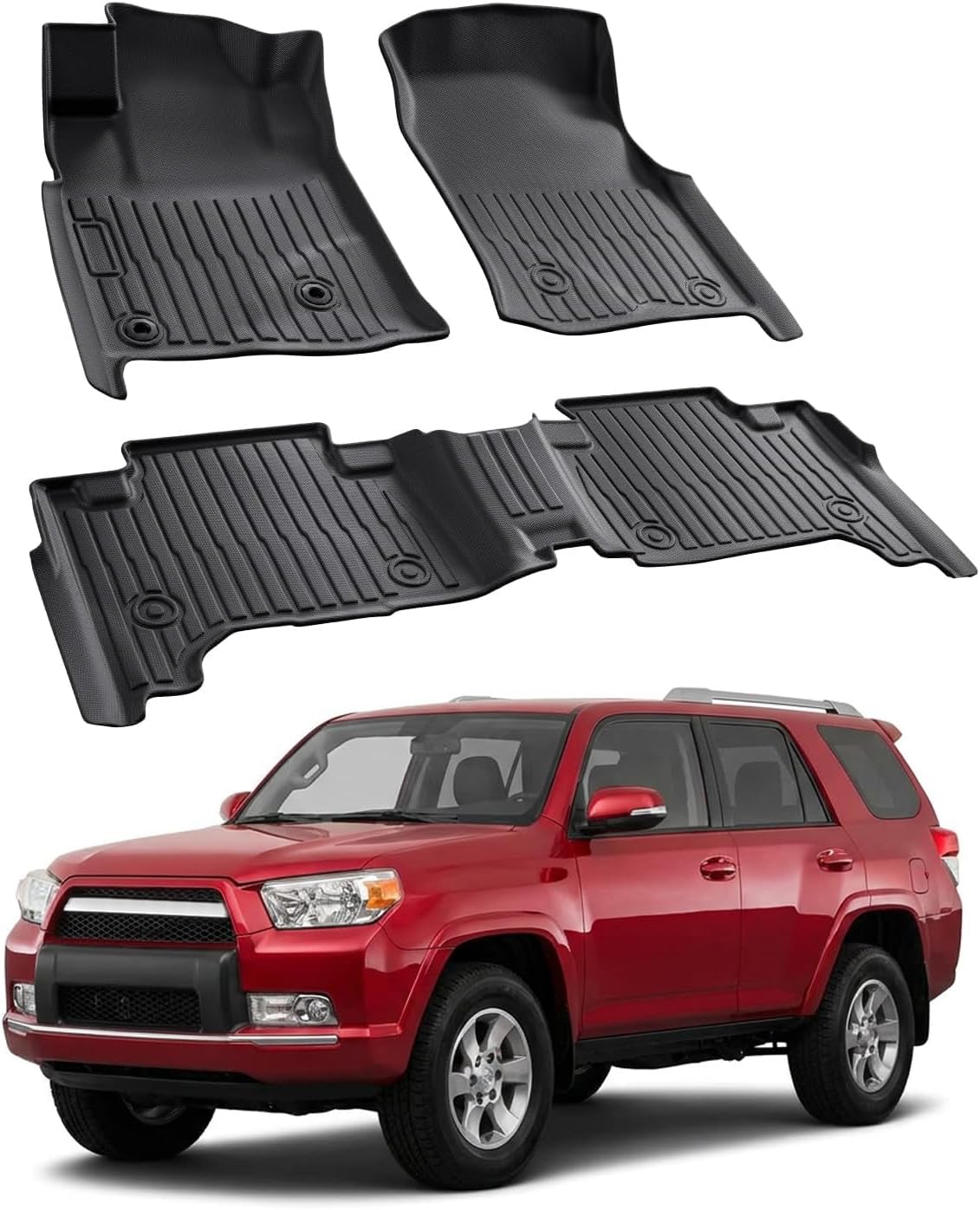 Toyota 4Runner Custom Floor Mats 2003-2009 Full Set