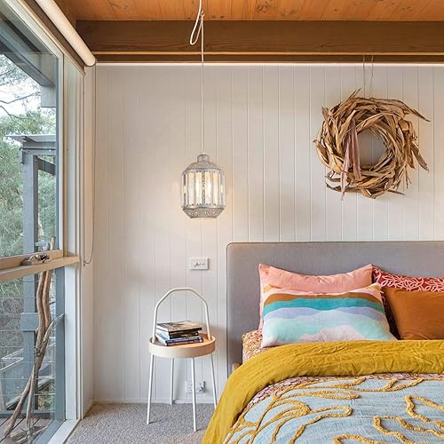 Miniatura 3 de YLONG-ZS Lámparas colgantes con luces colgantes enchufables de 16.4 pies, luz colgante regulable para isla de cocina, comedor, dormitorio, sala de