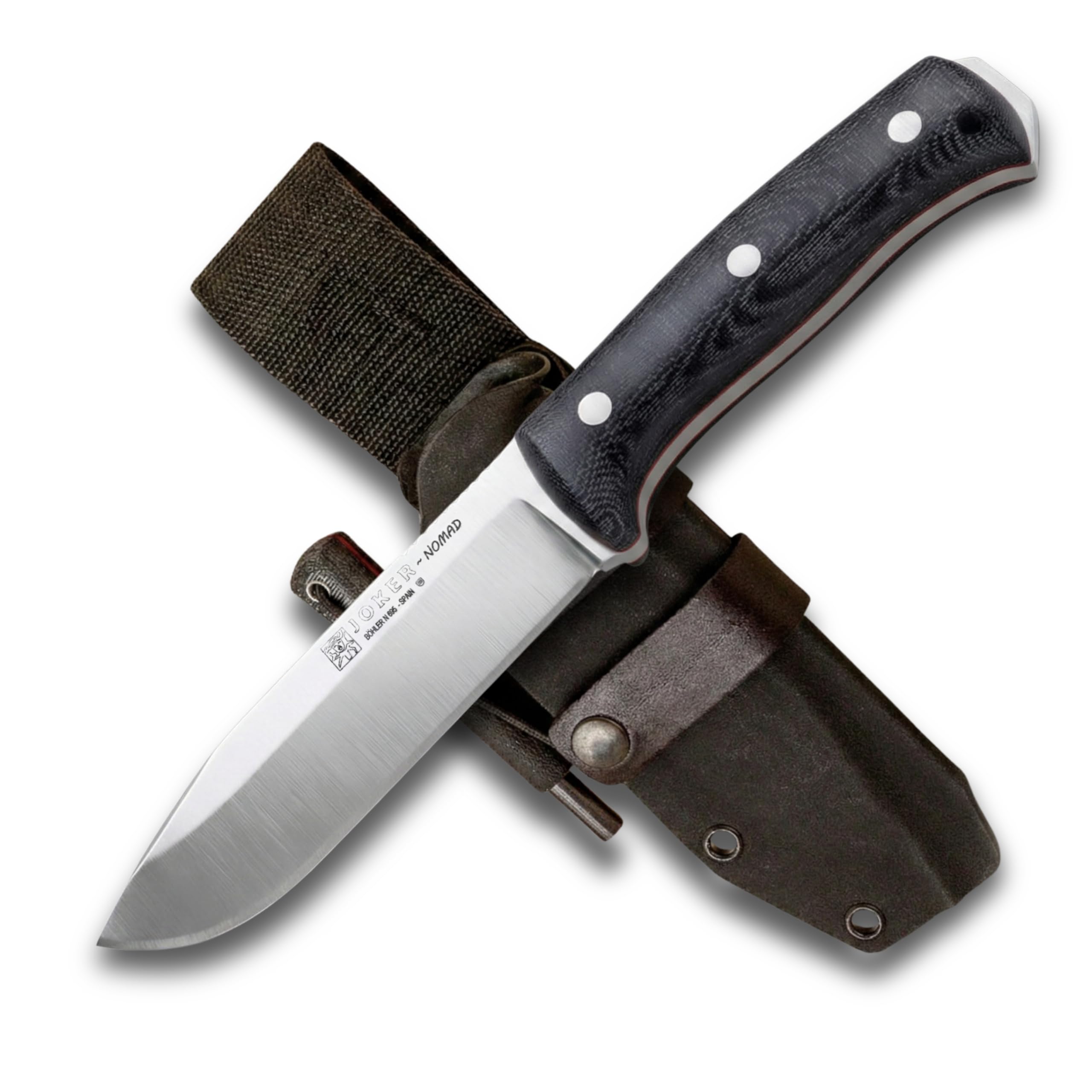 Amazon.com : Joker Nomad CM125-F Survival Knife, 5 in Böhler N695