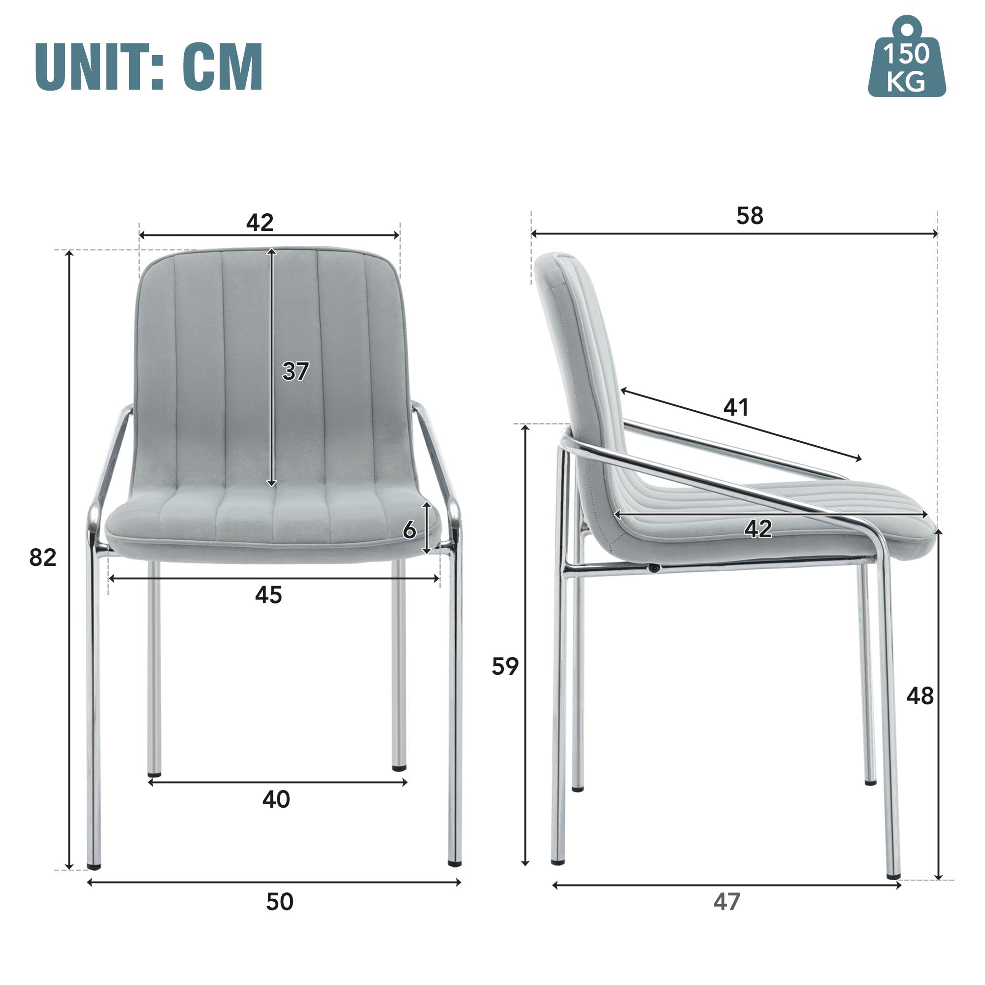 Set di 6 sedie da Pranzo girevoli di Lusso in Velluto con Gambe in Metallo - Design Elegante, Confortevole e Moderno per Sala da Pranzo, Cucina o Soggiorno.