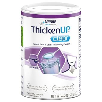 Thicken Up Clear Instant Food & Drink Thickener, Unflavored, 4.4 Oz, 1 Pack