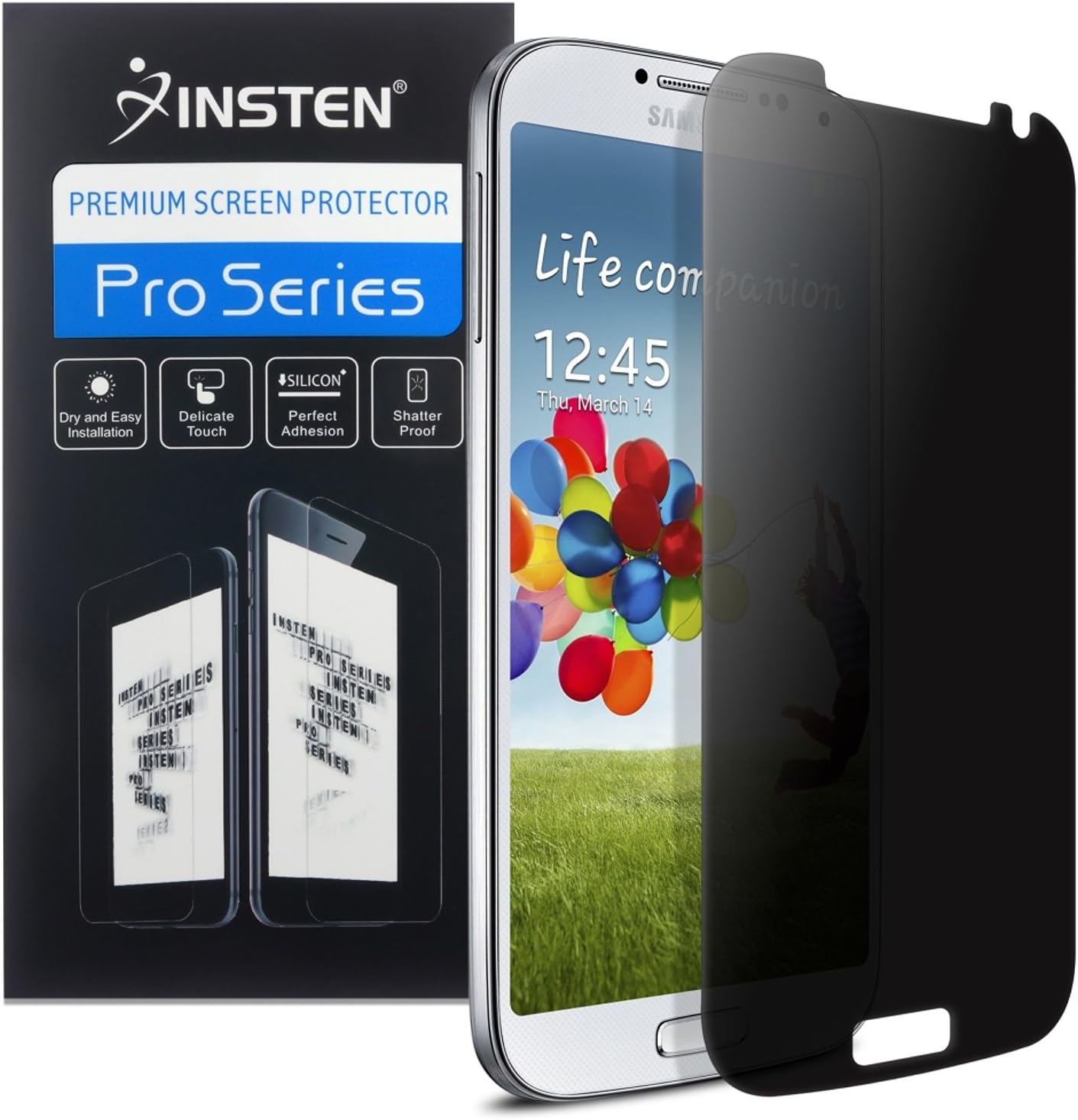niceEshop Privacy Screen Protector fit for the new Samsung Galaxy S4 SIV i9500