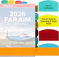 Vista 12 de Pestañas para FAR/AIM 2026/2025 para Licencia de Piloto Privado - VFR - 50 pestañas