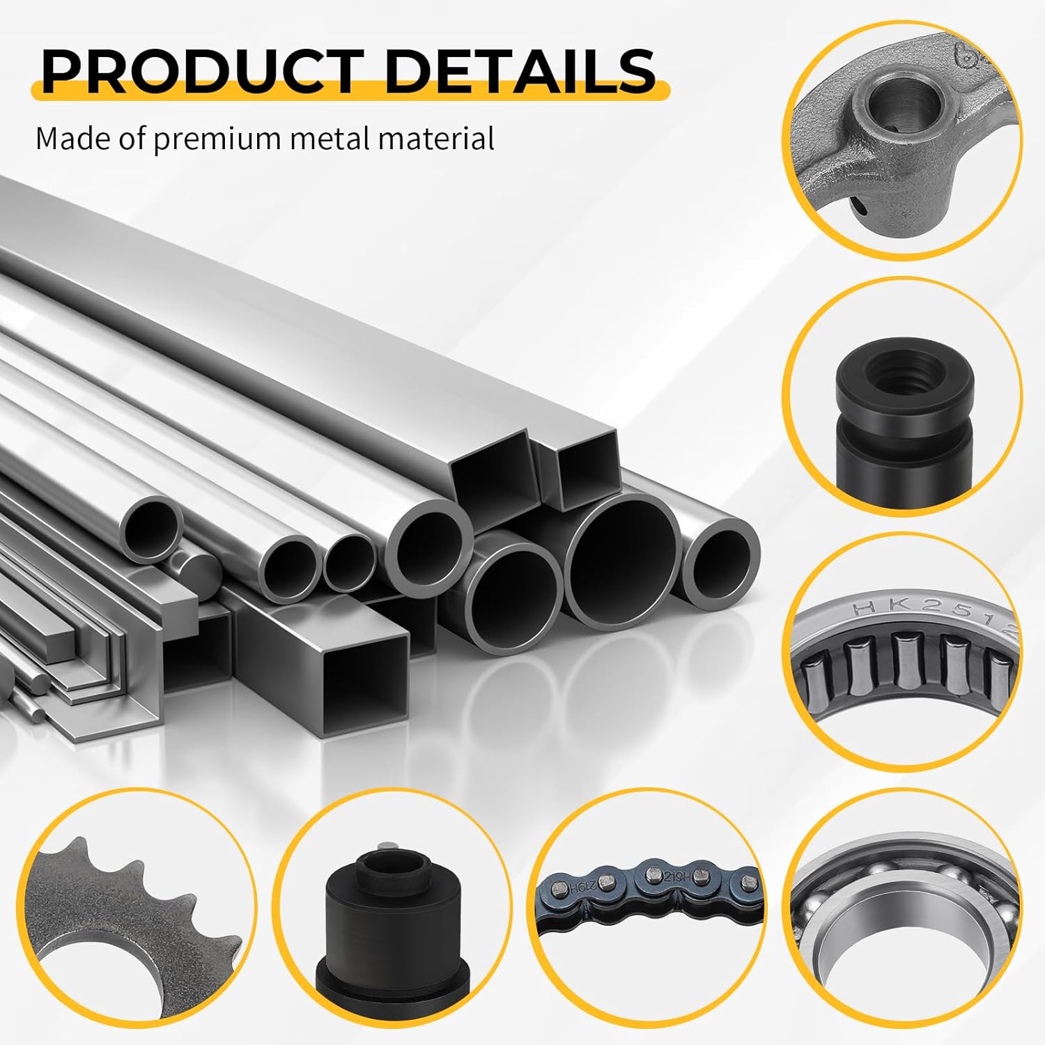 M MATI Camshaft & Cam Chain Gear Bearing Kit for Yamaha Wolverine 350 Big Bear 350 Moto-4 350 YFM350 Warrior 350 YFM350X 1989-2005