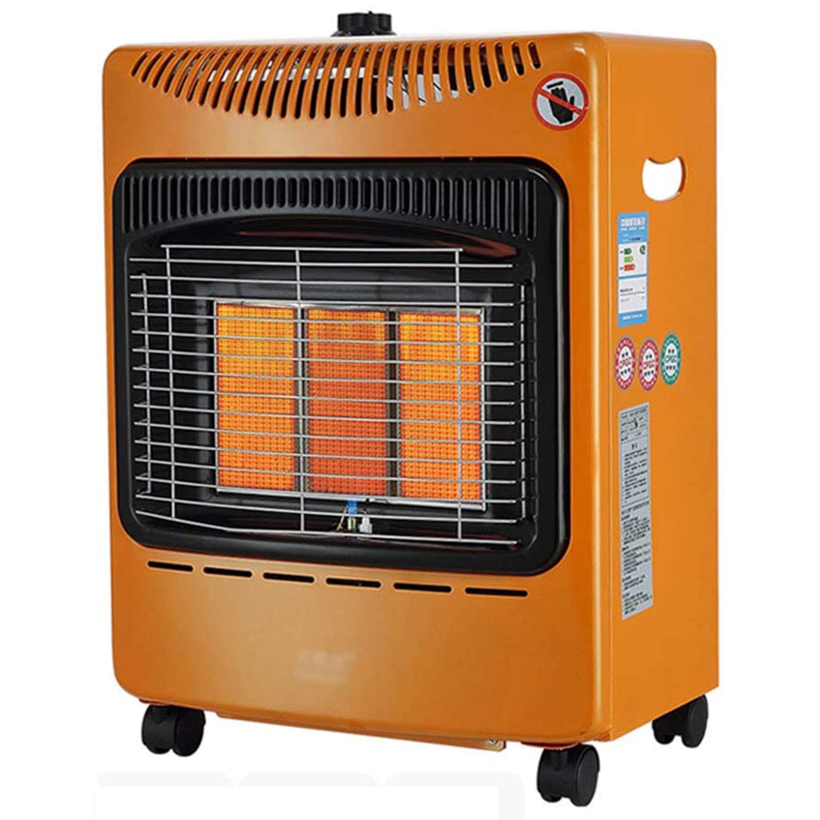 4200W LPG Cabinet Gas Heater, Outdoor Heaters for Patio Propane Calor Gas  Heaters Portable Wheels Infrared Space Heater Safety Protection Orange :  Amazon.ca: Patio, Lawn u0026 Garden