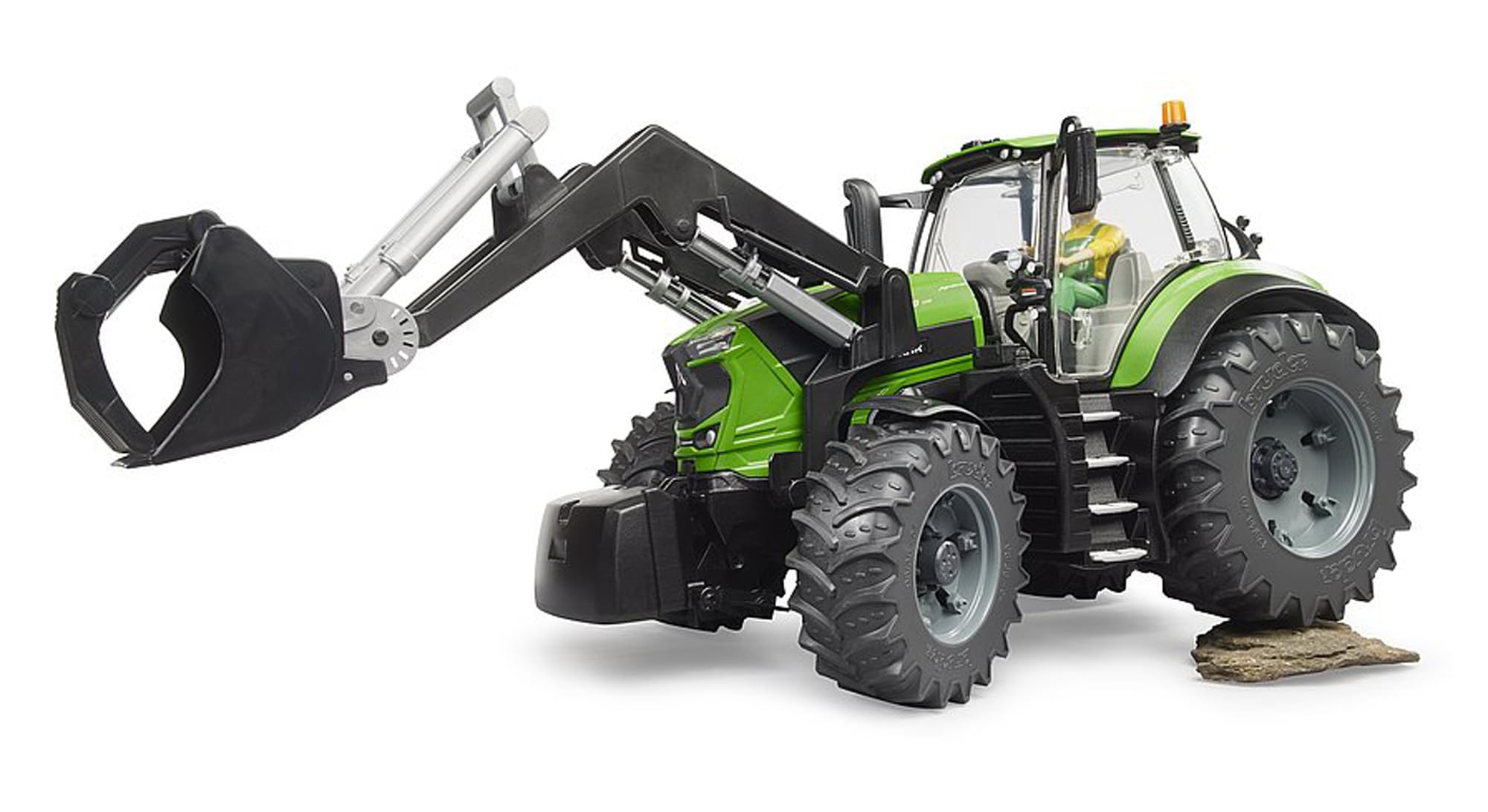 bruder 03161 - DEUTZ-FAHR 8280 TTV z ładowaczem czołowym