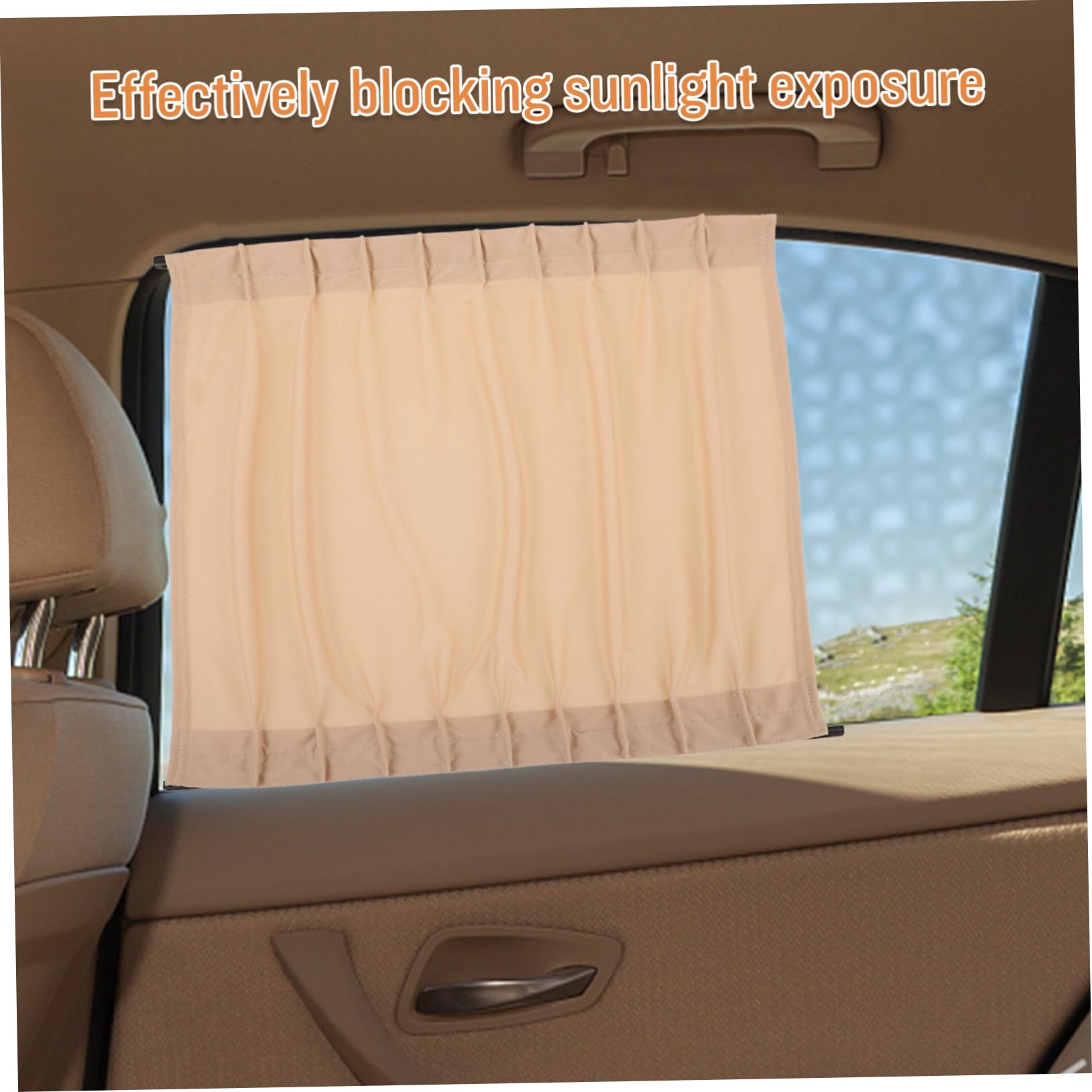 Gatuida 8pièces Rideaux De Voiture Solaire Et Intimité pour Fenêtres Latérales Isolation Thermique pour Véhicules Et Camping-Car Installation Facile Et Rapide