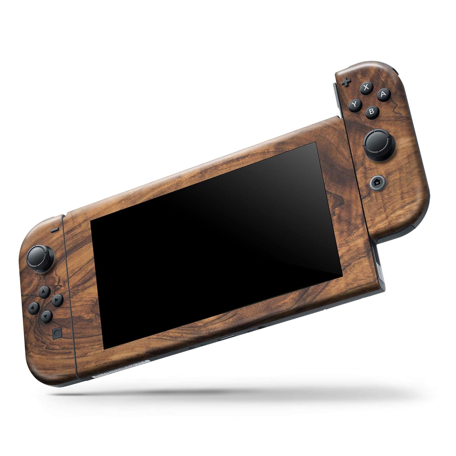 Design Skinz Raw Wood Planks V11 - Skin Decal Protective Scratch-Resistant Removable Vinyl Wrap Kit Compatible with The Nintendo Switch Console, Dock & JoyCons Bundle