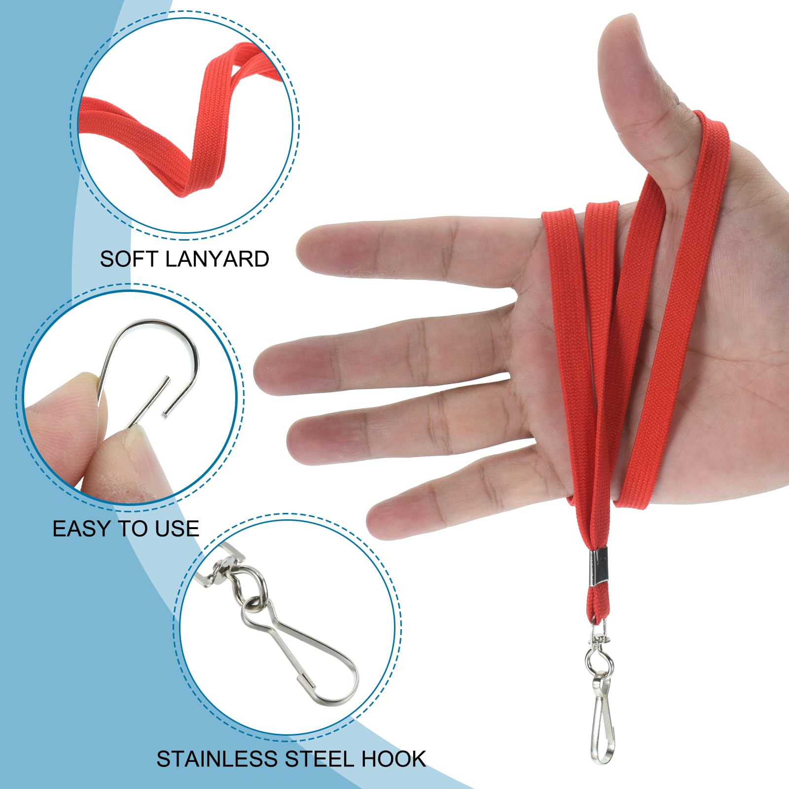 PATIKIL 47cm Lanyards Bulk - Image 3