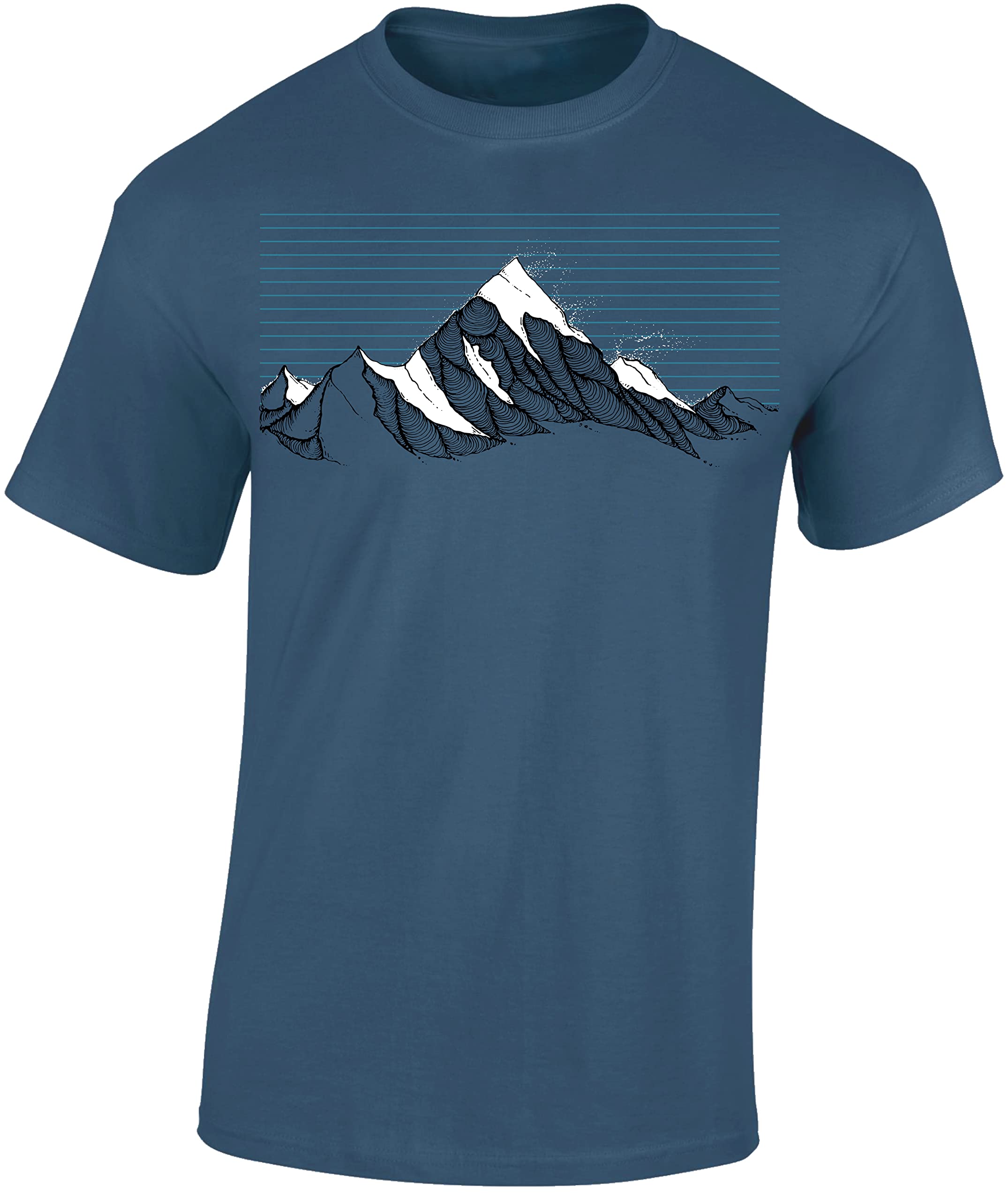 Wandel T Shirt Heren Wandelen T-shirt Voor Heren: Alpen Klimmen
