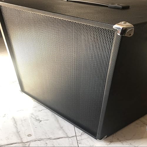 Miniatura 6 de Malla universal plateada de 40 x 13 pulgadas para parrilla de automóvil, aleación de aluminio, orificio rómbico para parachoques (negro 0.079 x