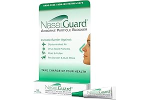 Allerblock Drug-Free Allergy Relief and Allergen Blocker Nasal Gel (0.1 oz, Pack of 1)