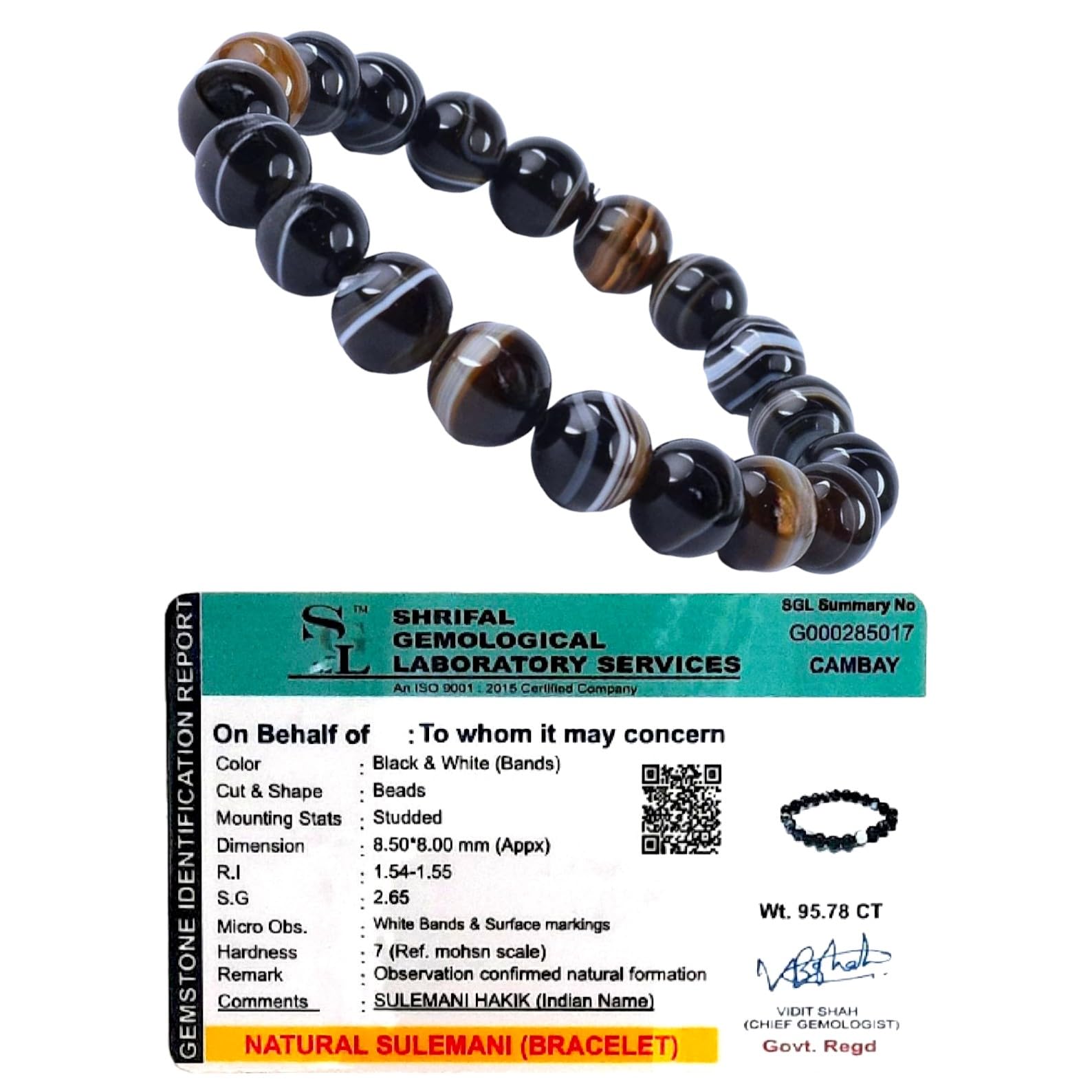 Handmade 8MM Natural Sulemani Hakik Crystal Healing Bracelet - Adjustable Unisex Spiritual Jewelry for Protection, Grounding, and Inner Strength (B0CLLHKCPC) Amazon Price History, Amazon Price Tracker