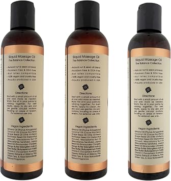 Balance Massage Oils by Sliquid