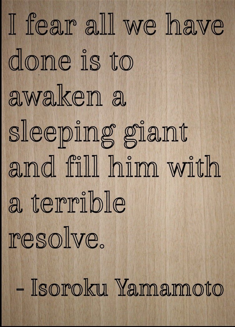 Sleeping Giant Quote