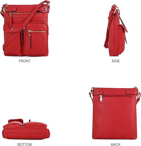 Miniatura 2 de Bolso tipo bandolera para mujer SG SUGU Katie, liviano, con varios bolsillos