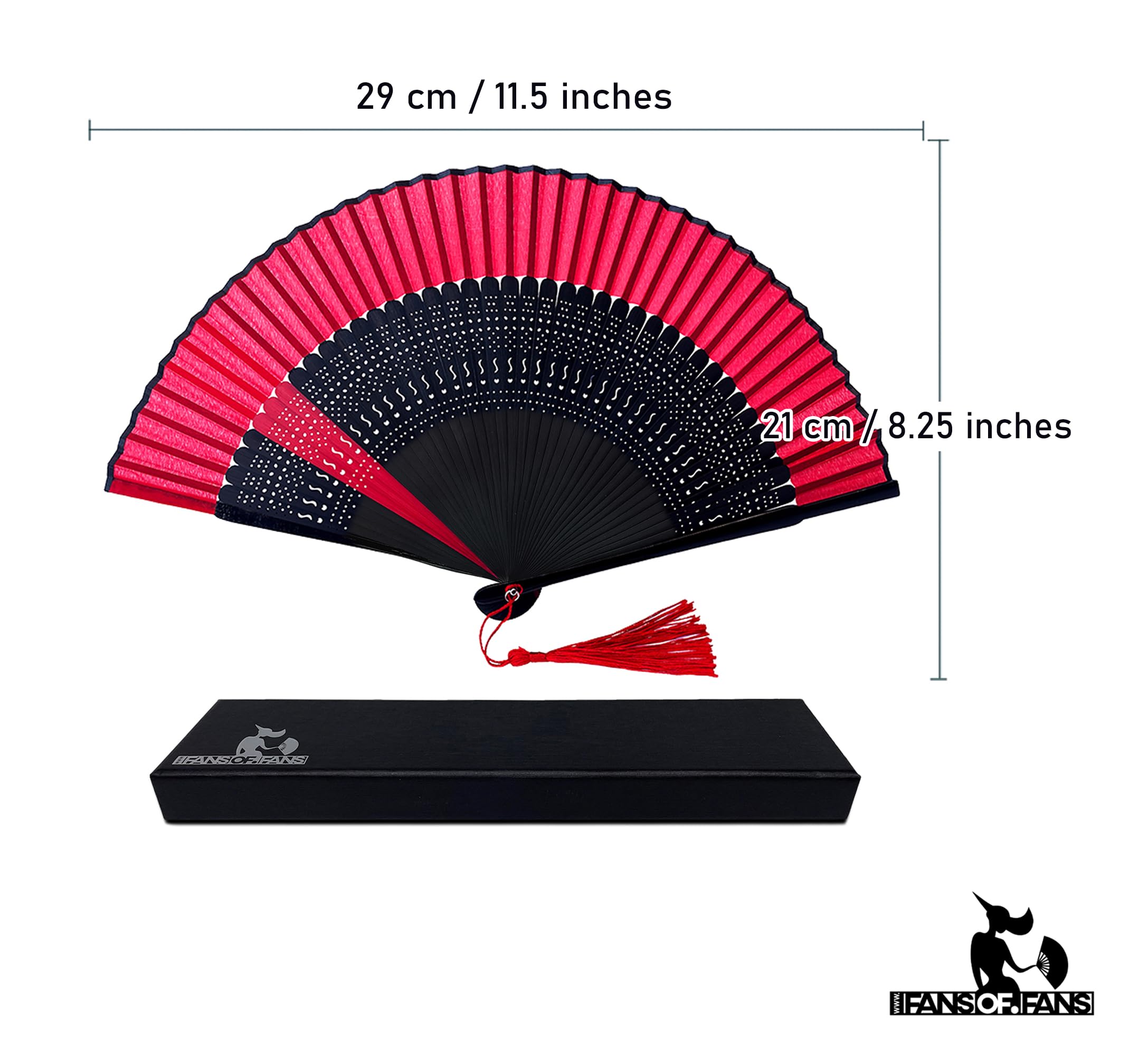 Amazon.co.jp: FANSOF.FANS フローラル 赤と黒 中国の日本のシルク生地