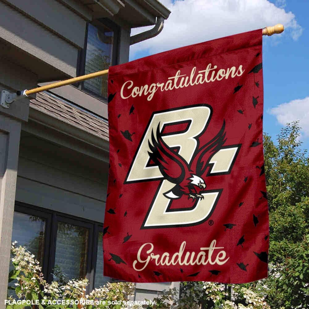 Boston College Eagles Graduation Gift Banner Flag - Image 2