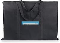 Vista 10 de JJRING Bolsa de Portafolio de Arte Extra Grande de Dacrón Impermeable Liviana, 37'' x 49'' para 36'' x 48'' Estuche Negro de Transporte