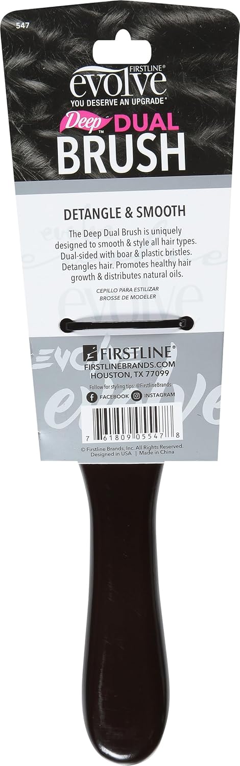 Evolve Deep Dual Detangle & Smooth Brush - Image 5