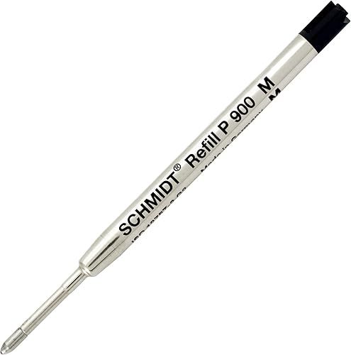 Miniatura 6 de Schmidt P900 Bolígrafo Tc Ball Parker Style Recarga Ancho, Negro, Paquete de 2 Blister (SC58141)