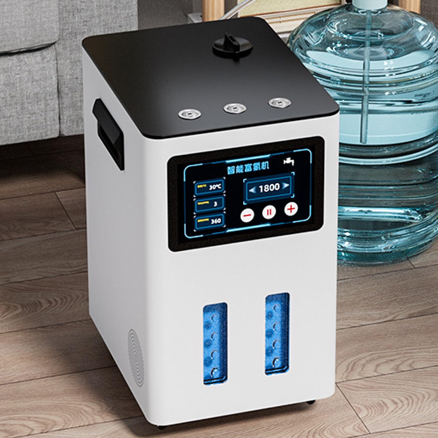 Inhalator wodorowy, inhalator 3-portowy, zaawansowana technologia Spe zapewnia wodór o czystości 99,99%, wygodny, zapewniający estetykę, odpowiedni do użytku domowego