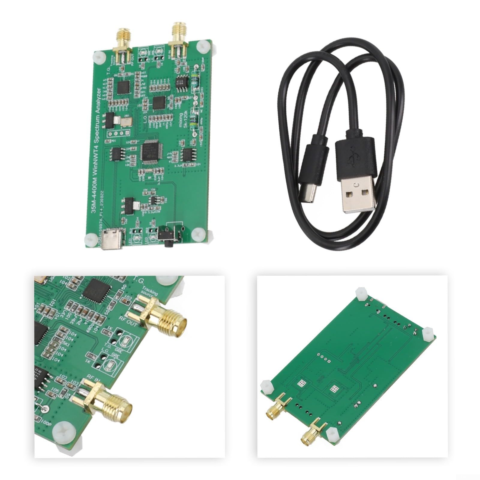 Advanced USB Spectrum Analyzer LTDZ 35M 4400M with Onboard Signal Source Module