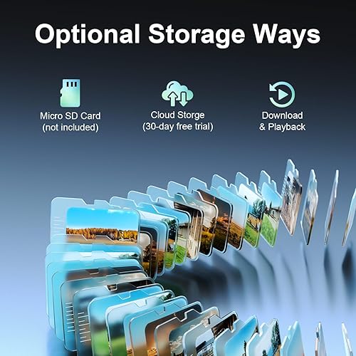 Miniatura 9 de HOSAFE.COM Cámaras de seguridad sin WiFi inalámbricas para exteriores, cámara de seguridad celular 4G LTE, cámara solar para seguridad del hogar,