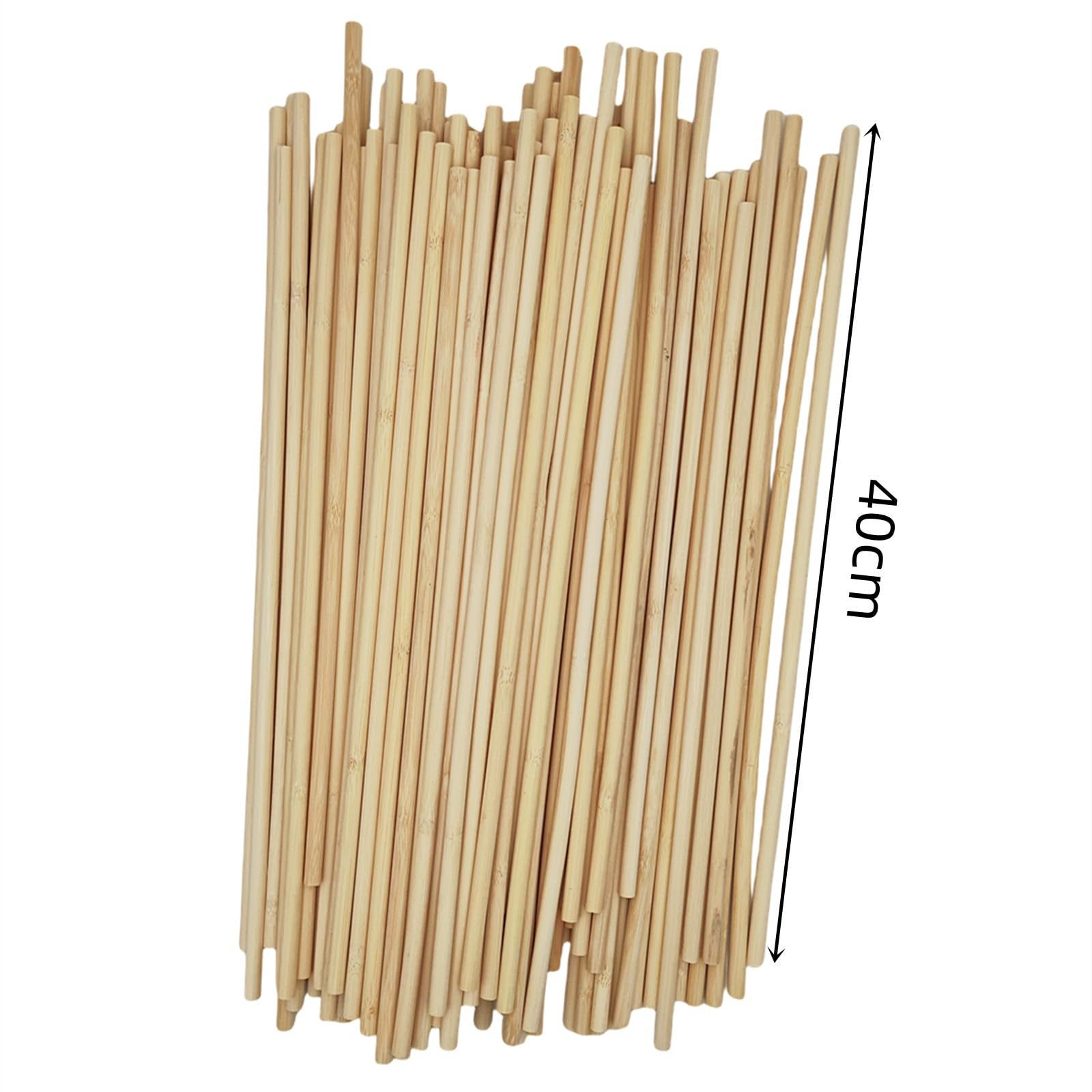400 Stecche Di Bamb&ugrave; Naturali 3mm X 20cm - Per Diffusori, Artigianato E Fai Da Te