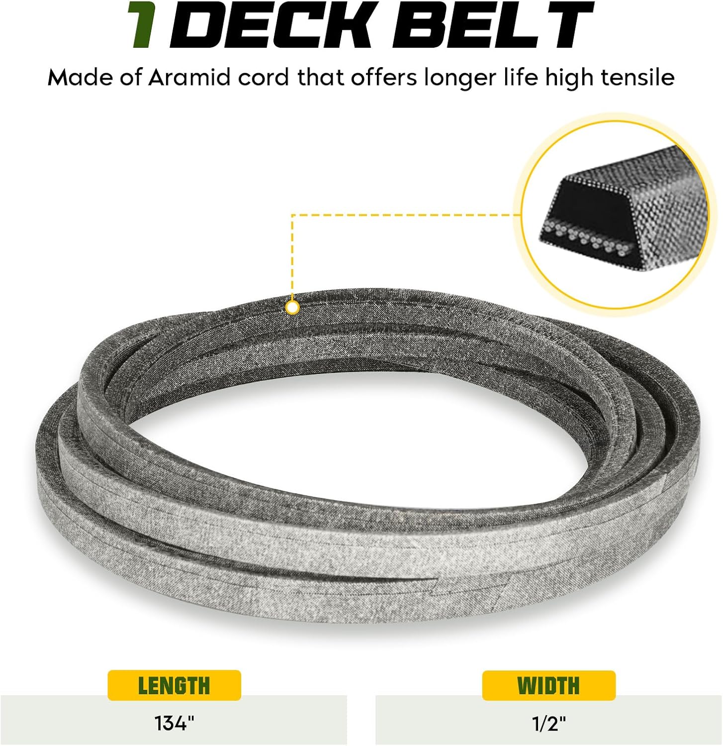 50 Inch Mower Deck Rebuild Kit Compatible with Cub Cadet/MTD/Troy-Bilt RZT50 RZT50VT, 3 Spindle 618-04126 918-04125 +3 Idler 753-08171+3 Blade 742-04053+1 Belt 754-04044+4 Deck Wheel