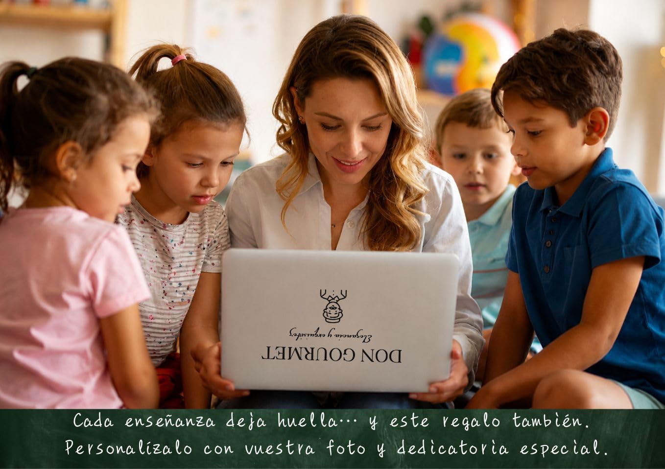 DON GOURMET, Cesta Gourmet para Regalar, Personalizable, Queso curado, jamón ibérico, Fuet ibérico, lote embutidos ibéricos, aceite de oliva, patés, pack ibéricos, Regalo Profesor.