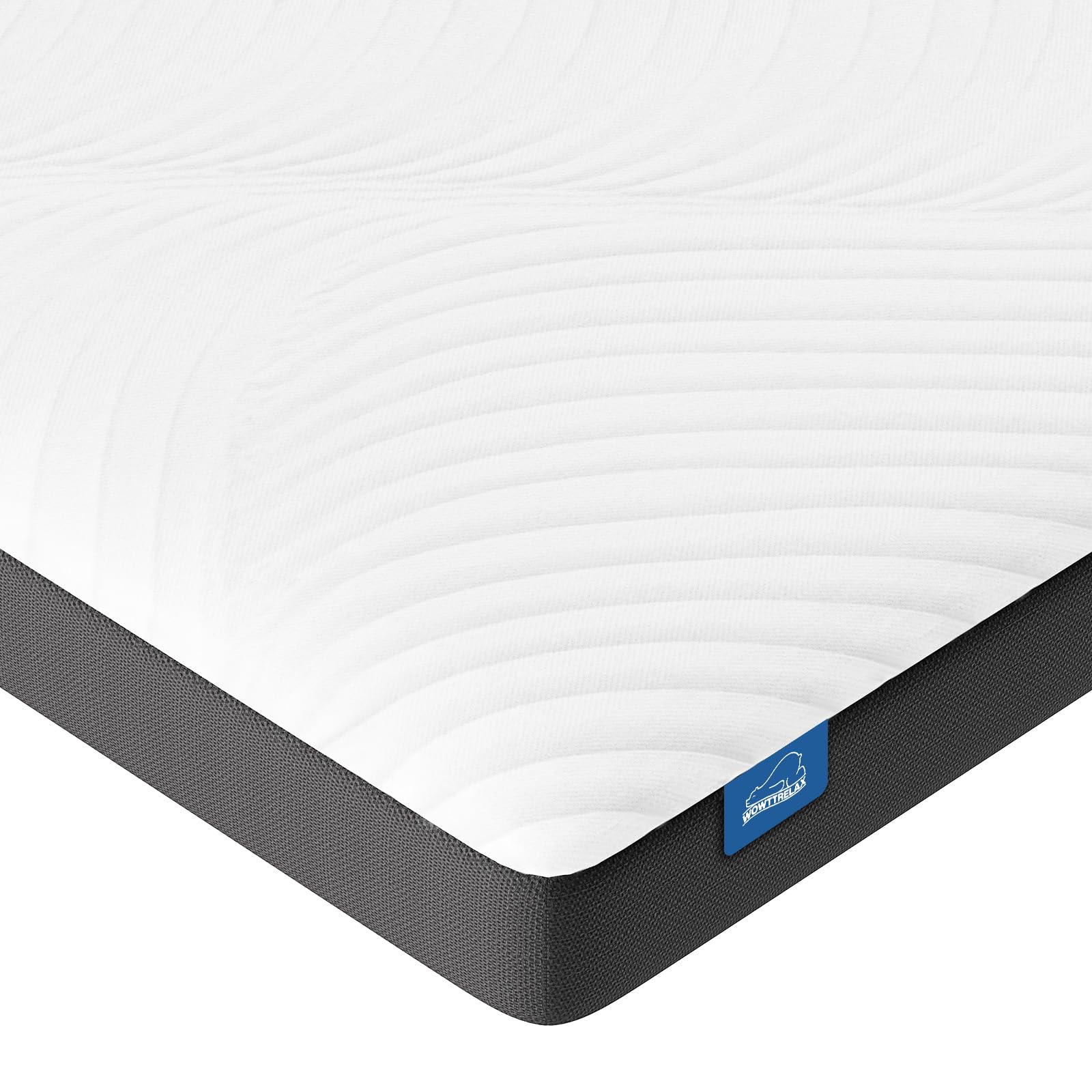wowttrelax Cooling Memory Foam Mattress Topper Small Double Bed, 120x190x7