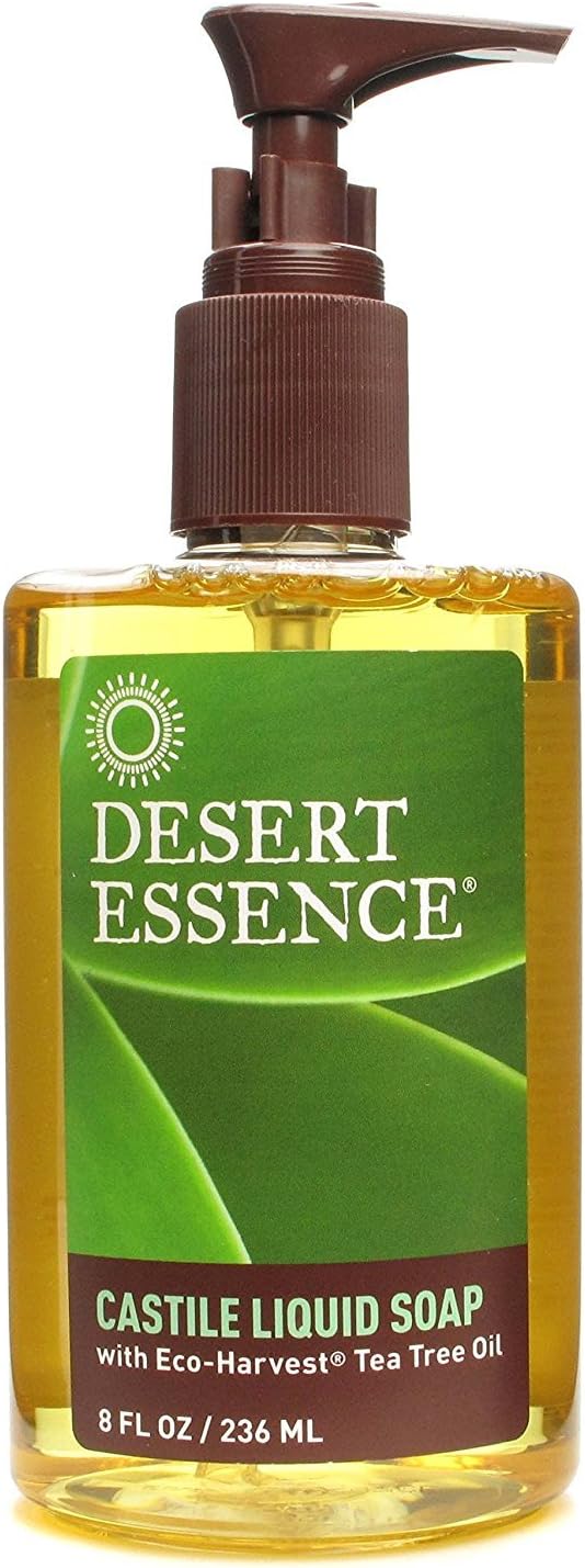 Tea Tree Castile Liquid Soap 8 OZ