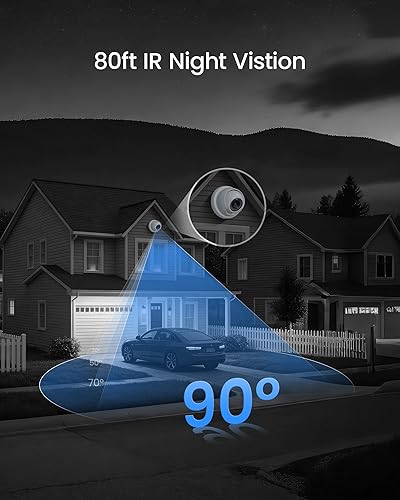Miniatura 3 de ZOSI Sistema de Cámara de Seguridad para el Hogar H.265+ de 5MP 3K Lite de 8 Canales con Detección AI de Humanos y Vehículos, DVR de Vigilancia 8CH