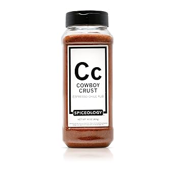 Spiceology Cowboy Crust Espresso Chile Seasoning, 16 oz