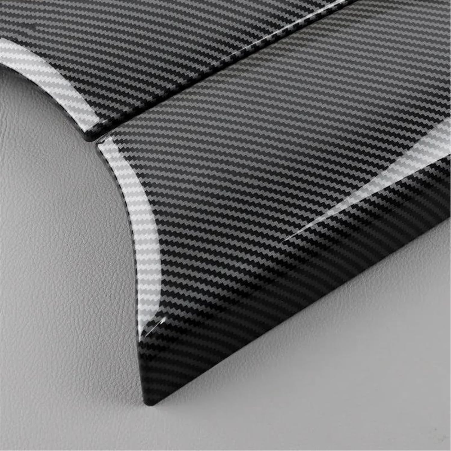 Car Center Control Armrest Box Cover Carbon Texture for Benz C GLC Class W205 X253 2015-2021 Armrest Accessories