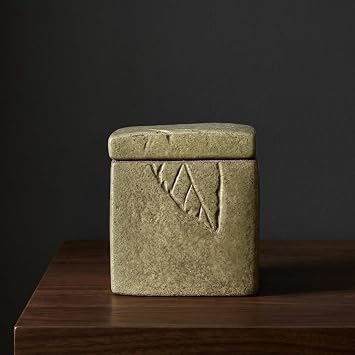Abooxiu Small Urns for Human Ashes Keepsake 2.76 Inches Mini Urns for Ashes Memorial Small Cremation Urn Ash Keepsake Urns Mini Funeral Burial Decorative Urn for Adult Males Females Pets